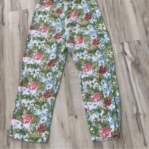 Reformation Linen floral pants